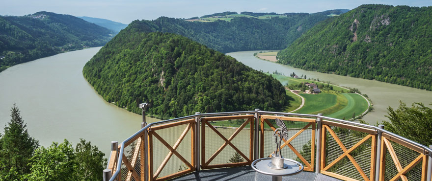 Die Schlögener Schlinge in Oberösterreich © iStock / Animaflora